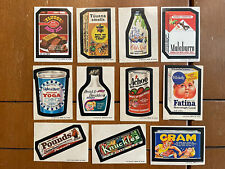 Wacky Packages Complete 5th Series & Puzzle Topps Vintage 1973 picture