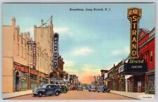 LONG BRANCH NJ BROADWAY READES STRAND THEATER PARAMOUNT SEACOAST FURNITURE LINEN picture