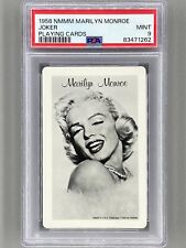 1956 NMMM Marilyn Monroe Playing Card PSA 9 - Joker Pop 4 Pop Culture picture