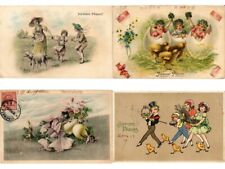 EASTER GREETINGS, 250 Vintage Postcards With Better Pre-1940 (L7002) picture