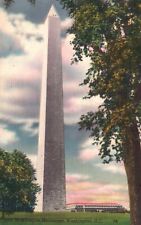 Postcard Washington DC Washington Monument Posted 1954 Linen Vintage PC H4826 picture