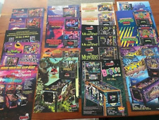 Lot 22 Stern Pinball Flyers-NOS- Authentic Ads Topper Deadpool Ghostbusters TMNT picture