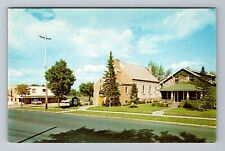 Clare MI-Michigan, Lutheran Church and Parsonage, Vintage Postcard picture