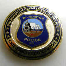 WILMINGTON POLICE DEPARTMENT CHIEF WILFREDO CAMPOS SEAL CHALLENGE COIN picture