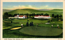 1940 I.B.M. Country Club Endicott New York Postcard picture