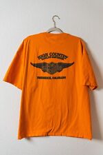 NWOT VTG Authentic Harley Davidson HIGH COUNTRY Frederick CO [Adult 3XL, orange] picture