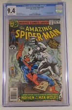 Amazing Spider-Man #190 1979 CGC 9.4 NM White Pages Man-Wolf picture