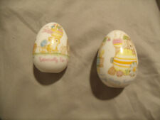 Pair of Hallmark Little Gallery Easter Eggs picture