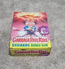 1986 GARBAGE PAIL KIDS 4TH SERIES BOX OF 34 UNOPENED PACKS New GPK picture