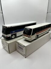 Vintage Bank Bus Plastic 9.5X2X2.75'' Lot ( Denver and Harrisburg Pa ) picture