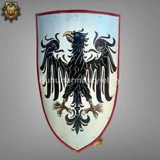 Medieval Knight The Family Coat Of Arms Eagle Shield Heater Shield SE90 picture