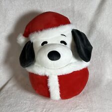 Squishmallows Peanuts Snoopy 10” Beagle Dog Christmas Holiday Plush Pillow 2022 picture