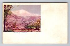 Pikes Peak CO-Colorado, Scenic Pikes Peak Mountain Vista Vintage Postcard picture
