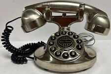 Vintage/Retro Chrome Dial Phone / Intertek /Info Technology Paramount Electronic picture