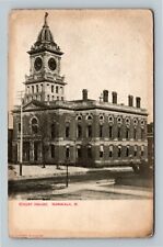 Norwalk OH, Historic Huron County Courthouse, Clock Tower, Ohio Vintage Postcard picture
