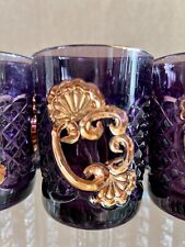 Antique Croesus Amethyst Glasses by Riverside picture