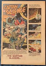 Captain Science #4  July 1951  Coverless  Wood Art picture