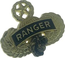 USMC Airborne Master Jump wing RANGER GOLD US Army Military Insignia Badge PIN picture