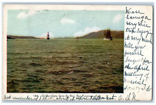 1905 Golden Gate from the Bay San Francisco California CA Jamaica NY Postcard picture