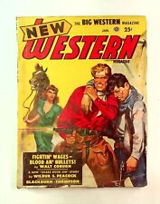 New Western Magazine Pulp 2nd Series Jan 1949 Vol. 19 #2 VG picture