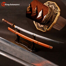 98Official Saber Military Gunto Folded Steel Sharp Japanese Samurai Katana Sword picture