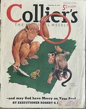 Vintage Collier’s Magazine Cover 1938 Kool Tobacco Advertisement Cover Only picture