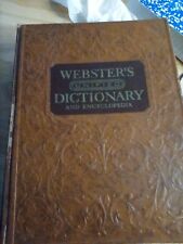 Vintage Rare Webster's Unified Dictionary and Encyclopedia 1961 HARDCOVER picture