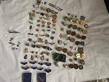 vintage military pins lot 110+ Pins WW2 To Present picture