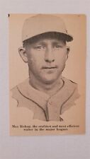 Max Bishop A's 1930 Baseball Picture picture