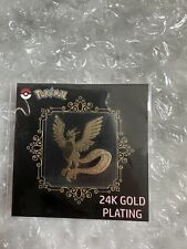 Articuno Pokémon 24k Gold Plated picture