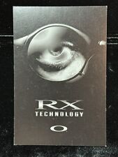 OAKLEY 1998 RX TECHNOLOGY POSTCARD *MARS Dealer Promo Display Card New Old Stock picture