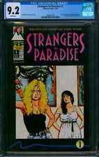 Strangers in Paradise #1 ⭐ CGC 9.2 ⭐ 1st Print Terry Moore Antarctic Press 1993 picture