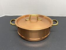 Vintage Copper Coated Stainless Steel 7-1/8
