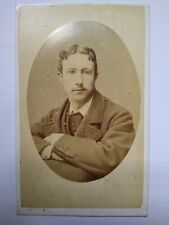CDV by Mr & Mrs Ward Young Man Cameo Portrait London picture