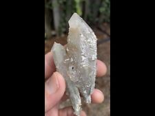 60g Twin DT Chlorite Mongolian Quartz Crystal - ‘Mother And Child’ No Damage picture