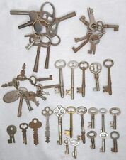 Mixed Lot Of 53 Skeleton Fancy Antique Vintage Keys Collectible  picture