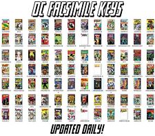 ALL DC COMICS FACSIMILE KEY ISSUE Variants choose GIANT list revised DAILY 519 picture