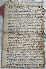1735 COLONIAL DEED  KITTERY, MAINE * EMERY TO MERRILL * FRENCH & INDIAN WAR VET picture
