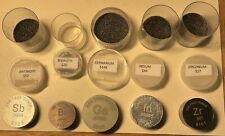 5 different Element Metal 1 Troy Ounce Specimen rounds in capsules, RWMM picture