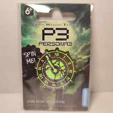 Persona 3 Dark Hour Enamel Pin Official Collectible Spinning Badge Figure picture