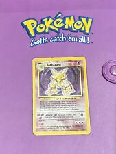 Alakazam  1999 Rare Holo Pokemon Card picture