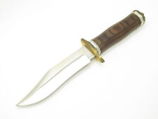 Vtg C Jul Herbertz German Rostfrei Red Fixed Blade Bowie Hunting Knife picture