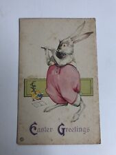 Vintage Post Card Divided Back Easter Greetings 1923 PostCard picture