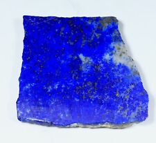 143 CT NATURAL BLUE LAPIS LAZULI ROCK ROUGH SLAB UNTREATED GEMSTONE RGJ-219 picture