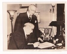 US SENATORS WALTER F GEORGE & EDWIN HASLEY & THE TAX BILL LAW 1934 Photo Y 329 picture