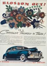 1941 Chrysler Blossom Automobile - 11x14 Vintage Advertisement Print Car Ad LG49 picture