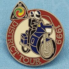 1999 AMERICAN MOTORCYCLIST ASSOCIATION DISTRICT TOUR PIN NEW picture
