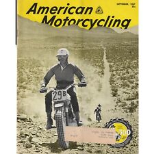 American Motorcycling Magazine Sept 1967 picture