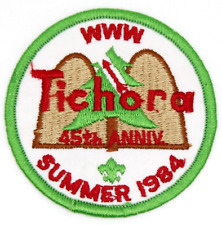 1984 45th Anniv. Summer Tichora Lodge 146 Four Lakes Council Patch Wisconsin WI picture