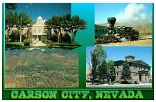 Carson City, NV Nevada State Capital Destination Advertising POSTCARD picture